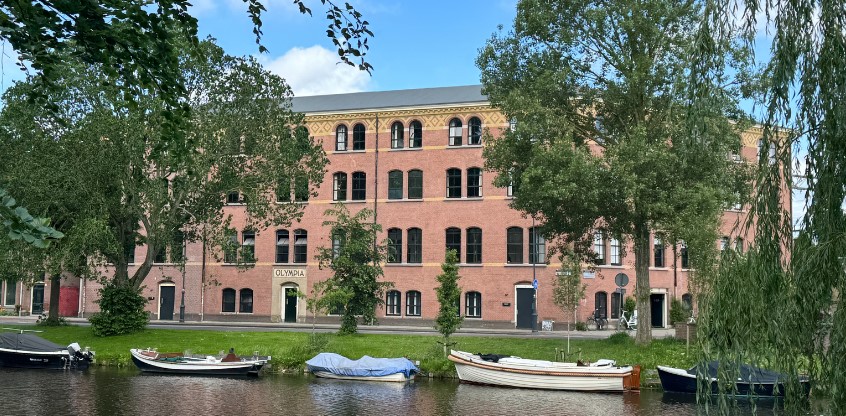 SolidQMS’s Haarlem office building beside the canal